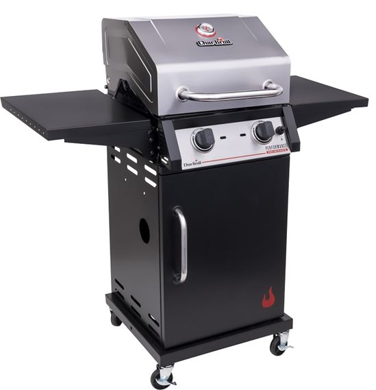 Char-Broil 463655021 Gas Grill, Liquid Propane, 1 ft 5-1/2 in W Cooking Surface, 1 ft 5-3/32 in D Cooking Surface - VORG4949939