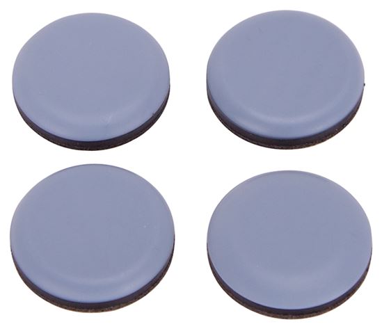 ProSource FE-50119-PS Furniture Glide, PTFE, Blue, Blue, 1-1/4 x 1-1/4 x 7/32 in Dimensions