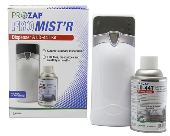 Prozap Pro-Mist'r II CT89500-KIT Metered Dispenser and LD-44T Kit, 30 days Refill, 6000 cu-ft Coverage Area, Pack of 6 - VORG7456023