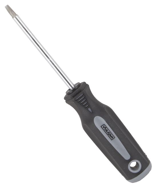 Vulcan Screwdriver, S2 Drive, Square Drive, 8 in OAL, 4 in L Shank