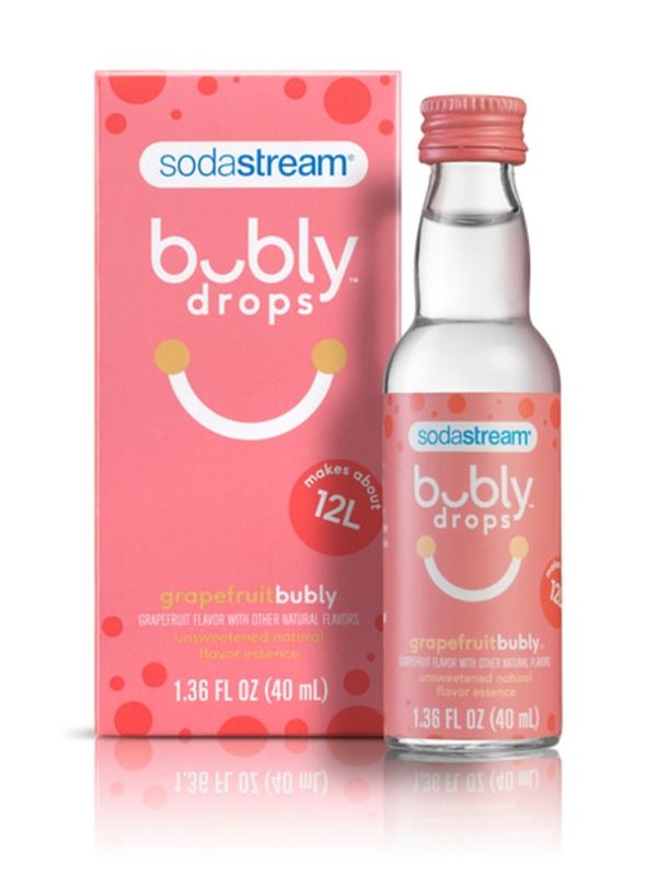 Sodastream 1025206010 Soft Drink, Grapefruit Flavor, 40 mL Bottle, Pack of 6