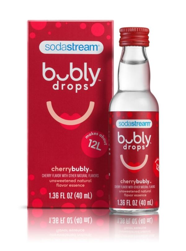 Sodastream 1025225010 Soft Drink, Cherry Flavor, 40 mL Bottle, Pack of 6