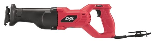 SKIL 9206-02 Reciprocating Saw, 7.5 A, 180 mm Cutting Capacity, 1-1/8 in L Stroke, 800 to 2700 spm