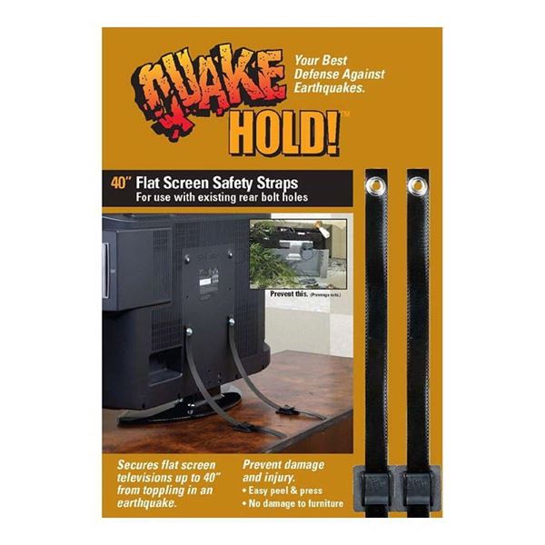 QuakeHold 4515 Flat Screen Strap, Nylon