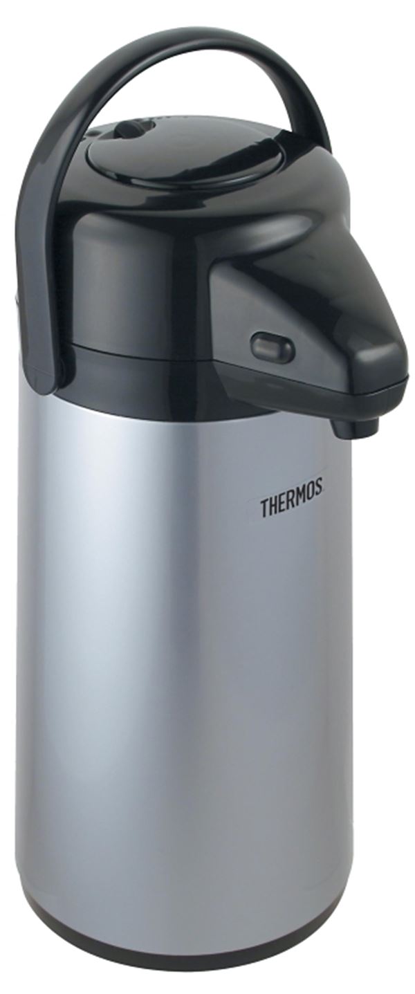 Thermos PP1920TRI2 Pump Pot, 2 qt Capacity, Stainless Steel