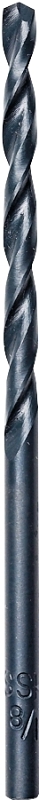 Milwaukee 48-89-2738 Jobber Drill Bit, 1/2 in Dia, 6 in OAL, Parabolic Flute, 3-Flute, 3/8 in Dia Shank