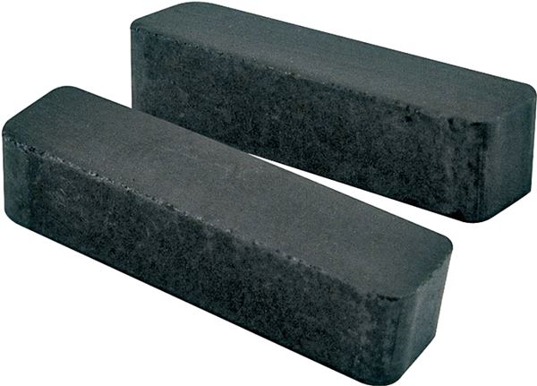 Magnet Source 07001 Magnet Block, Ceramic, Charcoal Gray, 7/8 in L, 3/16 in W, 1/4 in H