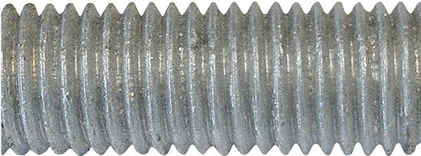 PFC TR-1008 Threaded Rod, 3/4-10 in Thread, 3 ft L, A Grade, Carbon Steel, Galvanized, NC Thread