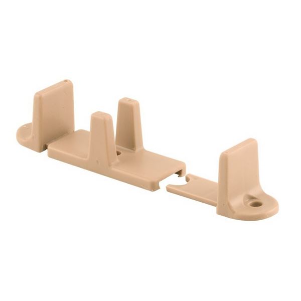 Prime-Line N 7316 Door Guide, Nylon, Tan, Floor Mounting, 2/PK