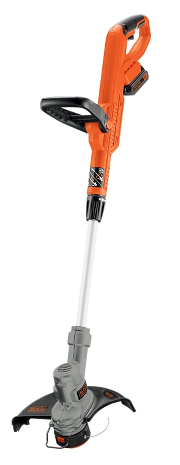 Black+Decker LST300 String Trimmer and Edger, 2.0 AH, 20 V, 12-1/2 in L Shaft