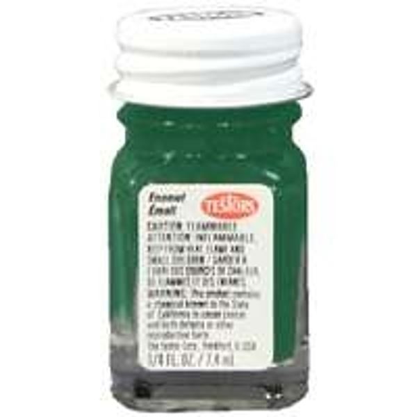 Testors 1124TT Craft Paint, Gloss, Green, 0.25 oz, Bottle