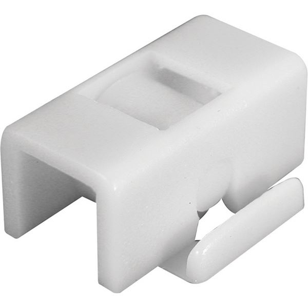 Prime-Line G 3065 Roller Assembly, 3/8 in W, 7/8 in L, Nylon/Plastic, White