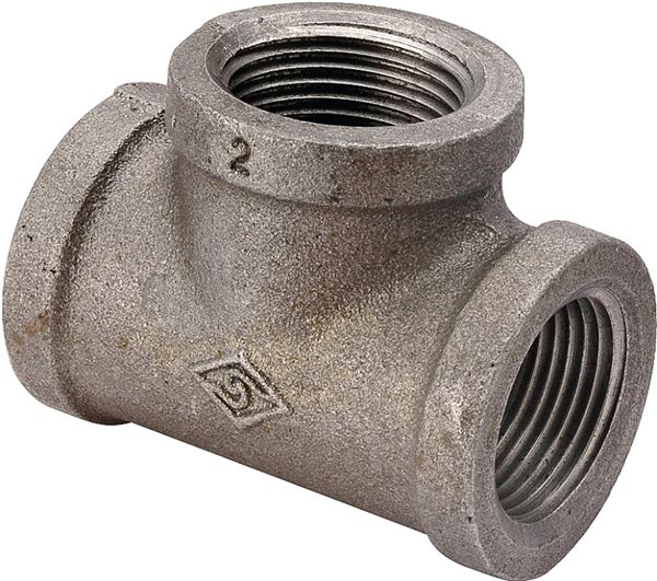 Prosource 11A-1/2B Pipe Tee, 1/2 in, Threaded, Malleable Iron, SCH 40 Schedule, 300 PSI Pressure