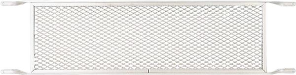 M-D 33209 Screen Door Push Grill, 7.69 in W, 34.31 in H, Aluminum, Mill, For: 36 in Doors