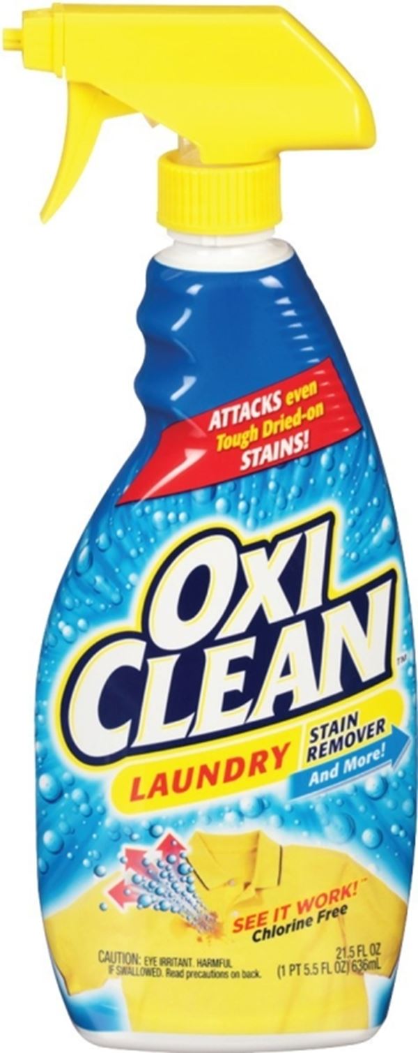 Oxiclean 51693 Stain Remover, 21.5 oz, Bottle, Liquid, Clear