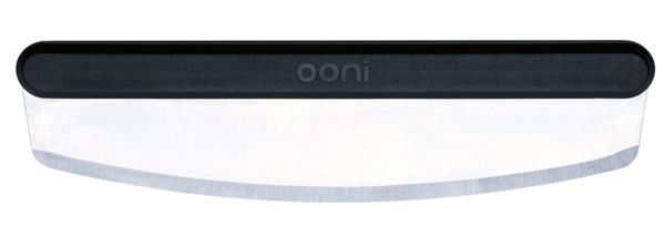 Ooni UU-P06700 Pizza Cutter Rocker Blade, Stainless Steel Blade, Easy Grip Handle, Dishwasher Safe: Yes