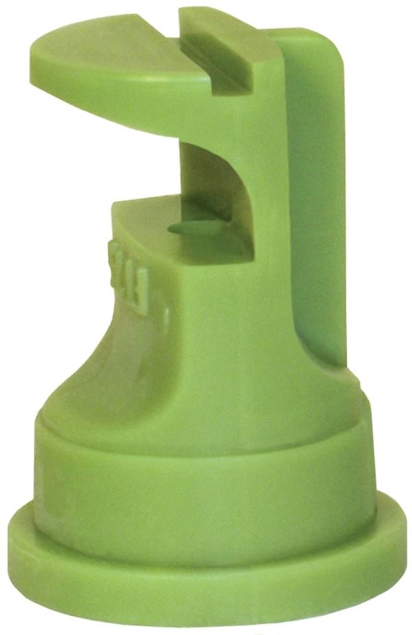 Green Leaf FT 7.5 6PK Flood Nozzle, Polyoxymethylene, Green, For: Y8253051 Series Round Cap, Lechler Spray Tip