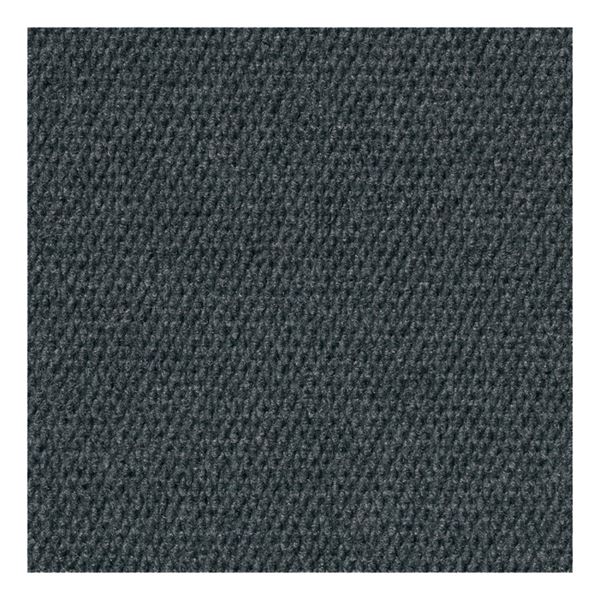 Foss Floors 7ND4N4710PKR Carpet Tile, 18 in L Tile, 18 in W Tile, Hobnail Pattern, Resilient, Gunmetal