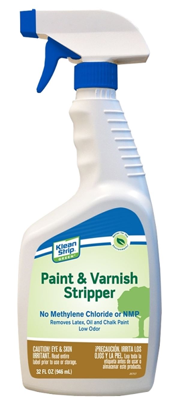 Klean Strip EKGS75016 Paint and Varnish Stripper, Liquid, Mild, White, 32 oz