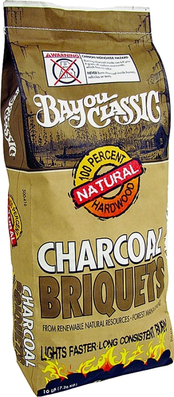 Bayou Classic 500-416 Natural Hardwood Briquette, 16 lb Bag