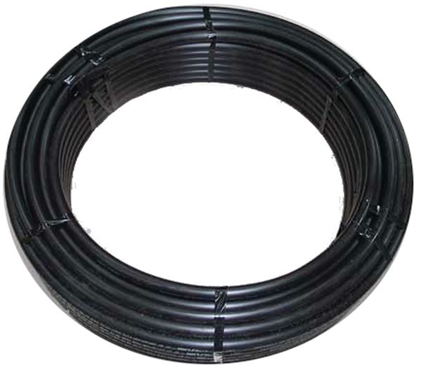 Cresline 18605 Pipe Tubing, 3/4 in, Plastic, Black, 100 ft L