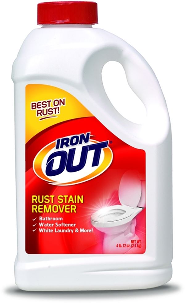 Iron OUT IO65N Rust and Stain Remover, 4.75 lb, Powder, Mint, White