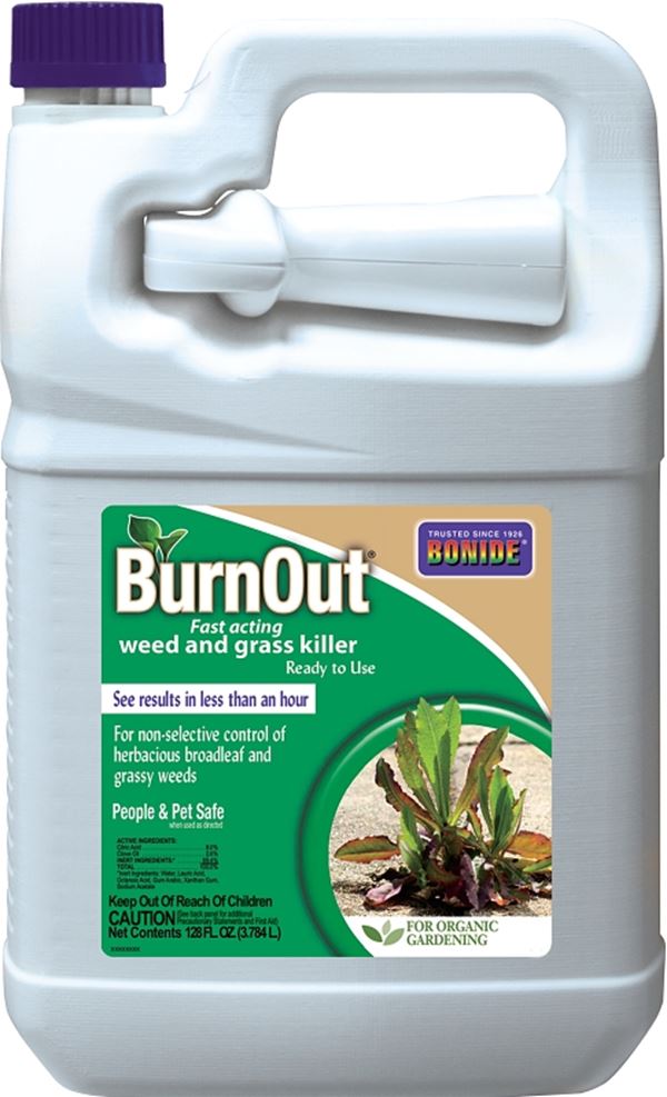 Bonide 7492 Weed and Grass Killer, Liquid, Light Yellow/White, 1 gal