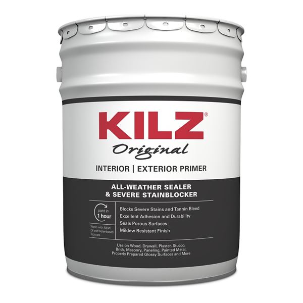 Kilz 10080 Primer, White, 5 gal