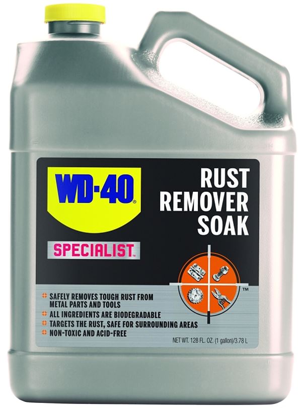 WD-40 300042 Rust Remover Soak, 1 gal, Liquid