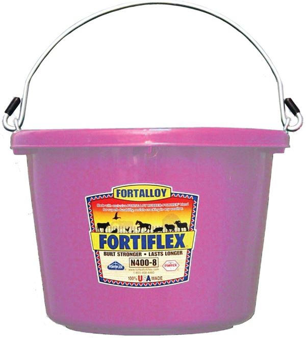 Fortex-Fortiflex 1304812 Utility Pail, Pink