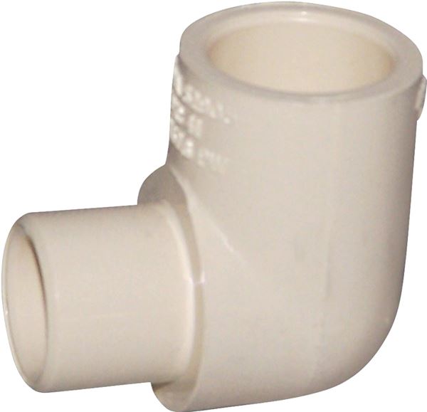 NIBCO T00130D Street Pipe Elbow, 1/2 in, 90 deg Angle, CPVC, 40 Schedule