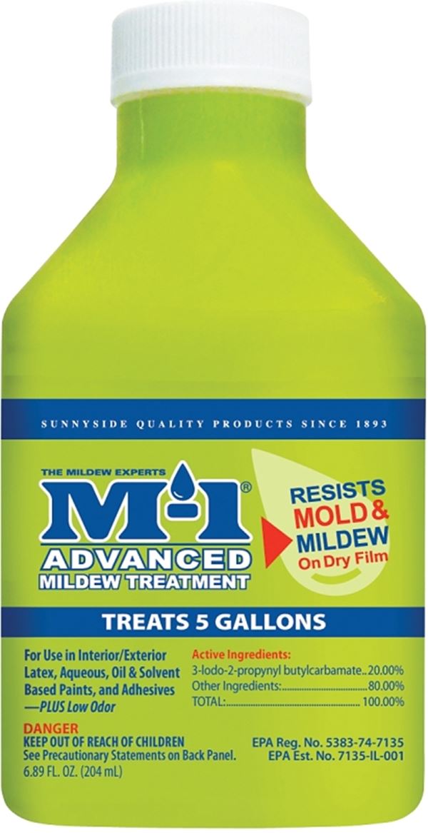 Sunnyside AM7.5 Advanced Mildew Treatment, 7.5 oz, Liquid, Yellow, Pack of 12