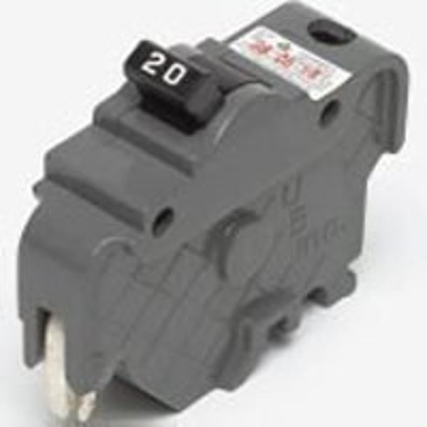 Federal Pacific UBIF20N Circuit Breaker, Type NA, 20 A, 1 -Pole, 120 V, Standard Trip, Plug Mounting