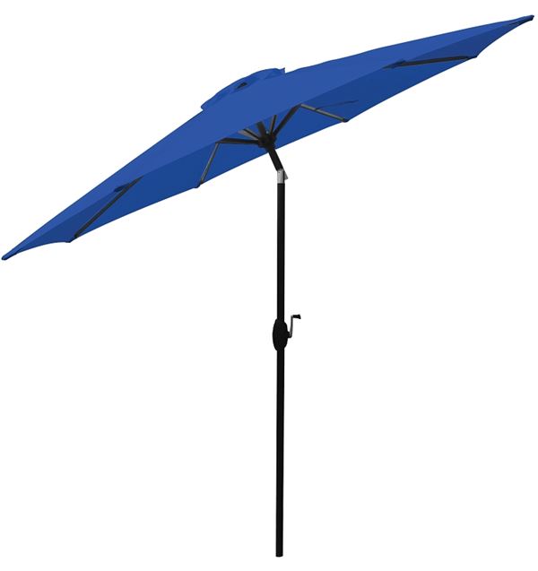 Seasonal Trends 59599 Market Umbrella, 94.49 in H, 106.3 in W Canopy, 106.3 in L Canopy, Octagonal Canopy