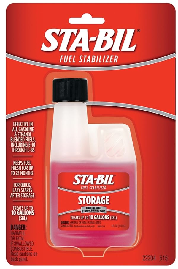 Sta-Bil 22204 Fuel Stabilizer, 4 oz, Bottle