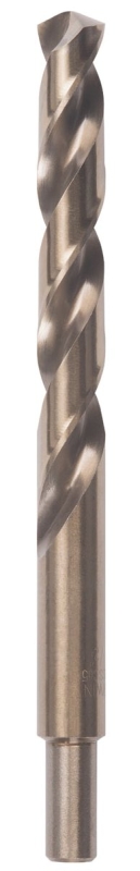 Irwin 3016031ZR Jobber Drill Bit, 31/64 in Dia, 3-1/8 in OAL, Spiral Flute, 1-Flute, 31/64 in Dia Shank, Reduced Shank