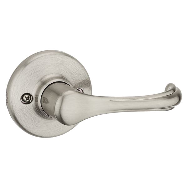 Kwikset 488DNL 15 Half Inactive Dummy Lever, Satin Nickel, Zinc, Residential, Reversible Hand, 3 Grade