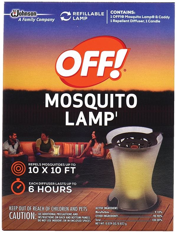 OFF! 76087 Mosquito Repellent Lamp, Pack of 4