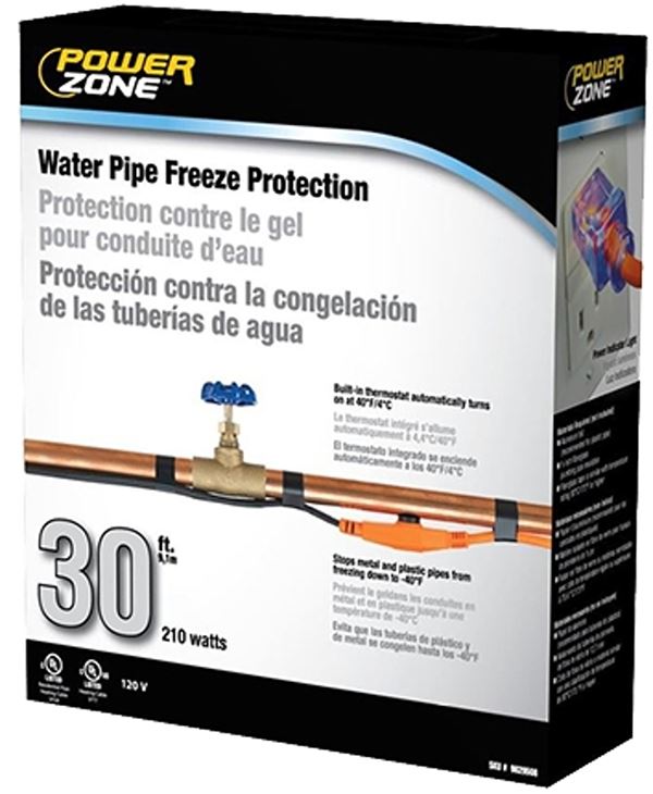 PowerZone ORPHC21030 Pipe Heat Tape, 30 L