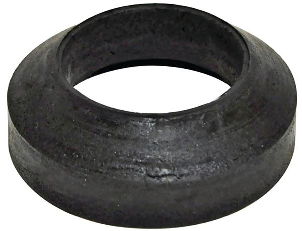 Danco 80867 Flush Valve Spud Gasket, 2-3/8 in ID x 3-1/4 in OD Dia, Rubber, Black, For: American Standard Toilets