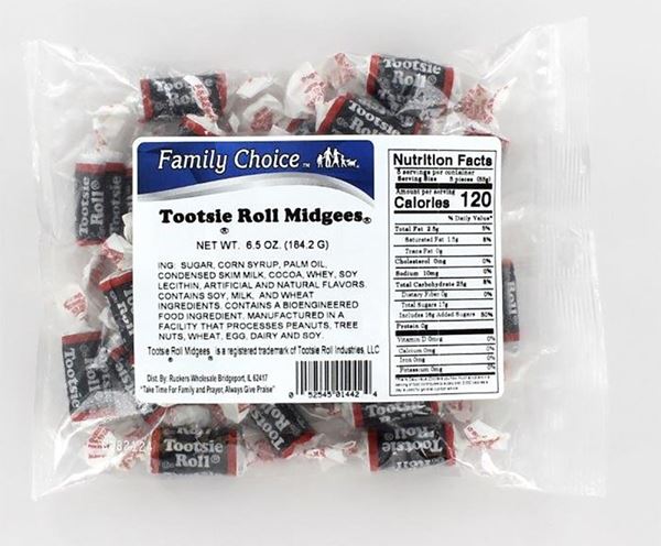 Family Choice 1442 Candy, 6.5 oz, Pack of 12