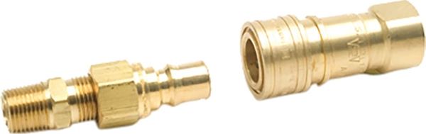 Mr. Heater F276187 Gas Mate Quick Connector, Brass