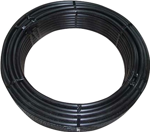 Cresline SPARTAN 80 Series 21065 Pipe Tubing, 2 in, Plastic, Black, 200 ft L