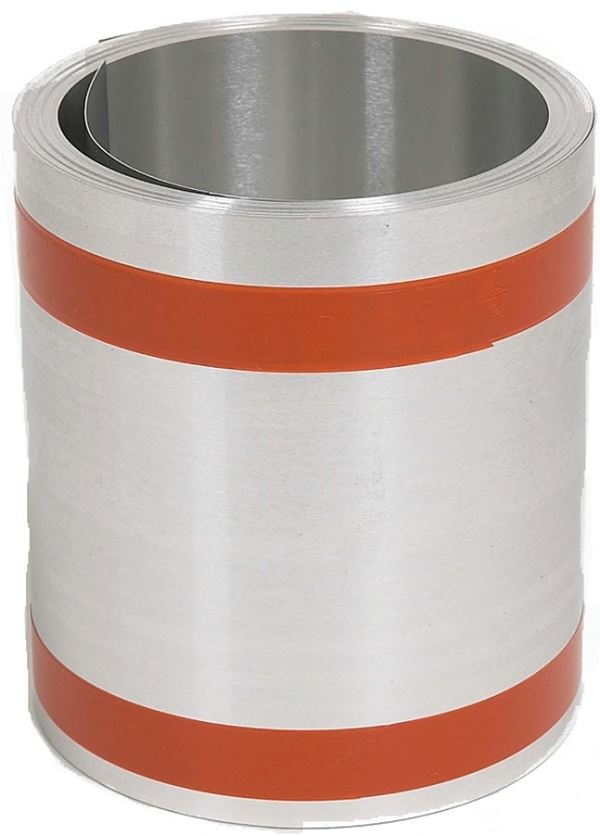 Amerimax 70408 Roll Valley Flashing, 10 ft OAL, 8 in OAW, Galvanized Steel