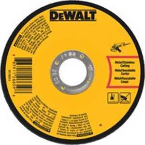 DeWALT DWA8054 Cutting Wheel, 7 in Dia, 0.045 in Thick, 7/8 in Arbor, Very Fine, Aluminum Oxide Abrasive