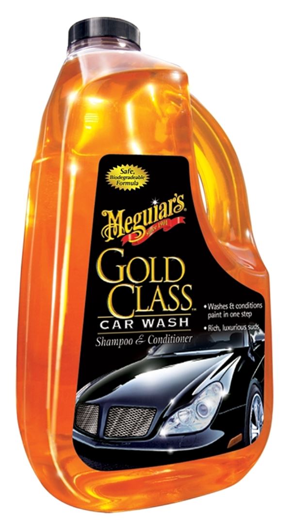 Meguiar's G7164 Car Wash Shampoo and Conditioner, 64 oz, Bottle, Liquid, Sweet Fruity