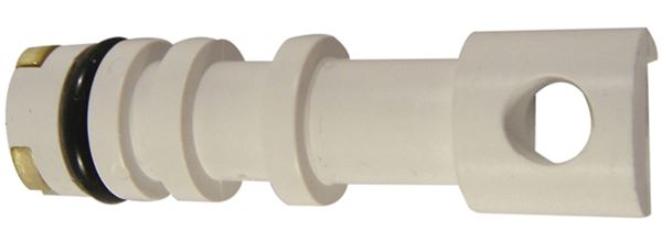 Danco 38764 Faucet Spindle, Plastic, 2-21/64 in L, For: Symmons Single Handle Tub/Shower Faucets