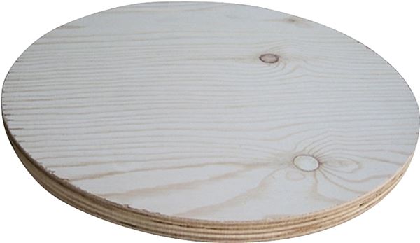 ALEXANDRIA Moulding PYR03-PY018C Round Plywood