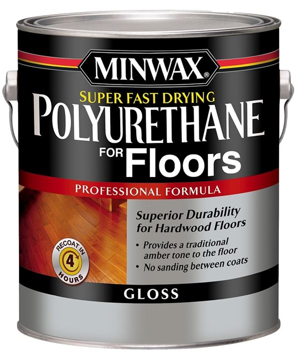 Minwax 130200000 Polyurethane, Gloss, Liquid, Clear, 1 gal, Can, Pack of 2