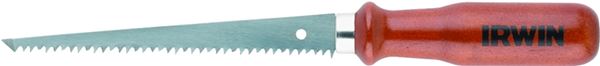 Irwin 2014102 Jab Saw, 6-1/2 in L Blade, 7 TPI, Hardwood Handle